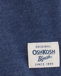 Baby Pocket Henley Tee - Navy