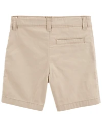 Baby Flat-Front Shorts
