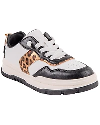 Kid Cheetah Slip-On Fashion Sneakers