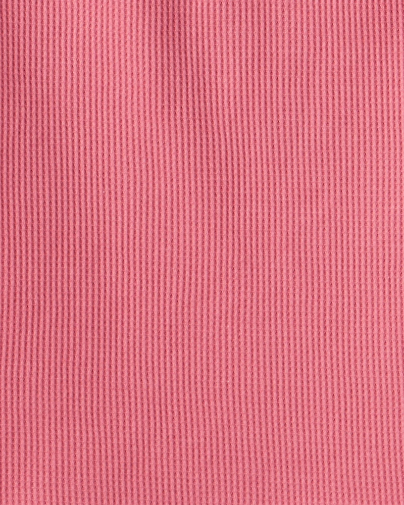 Girls 2-Piece Long-Sleeve Top & Skirt Set - Pink