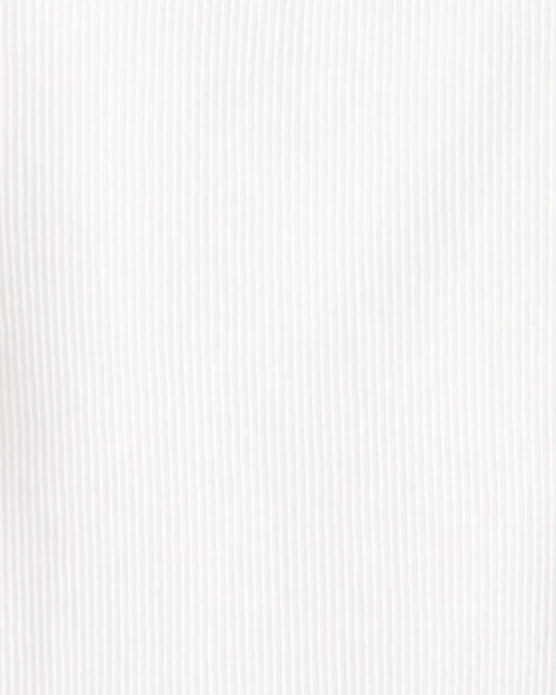 Toddler Girl 2-Pack Mock Neck Long-Sleeve Tops - White