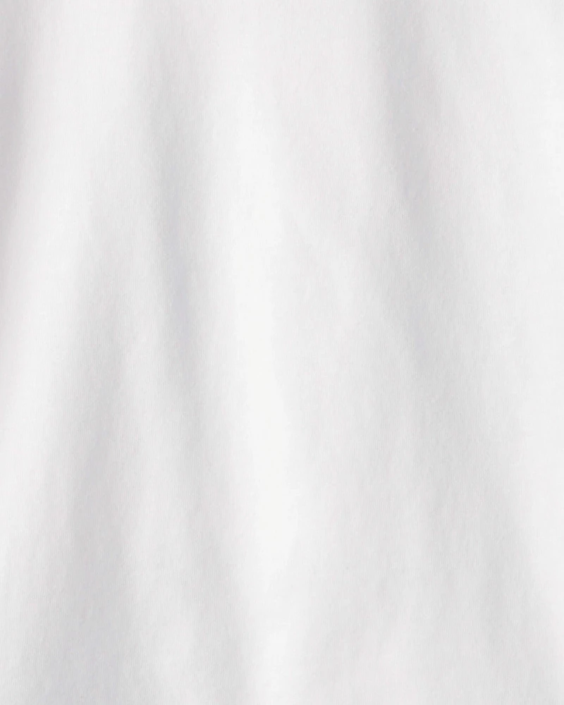 Boys 3-Pack Long-Sleeve Undershirts - White