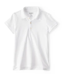 Kid Pique Cotton Uniform Polo