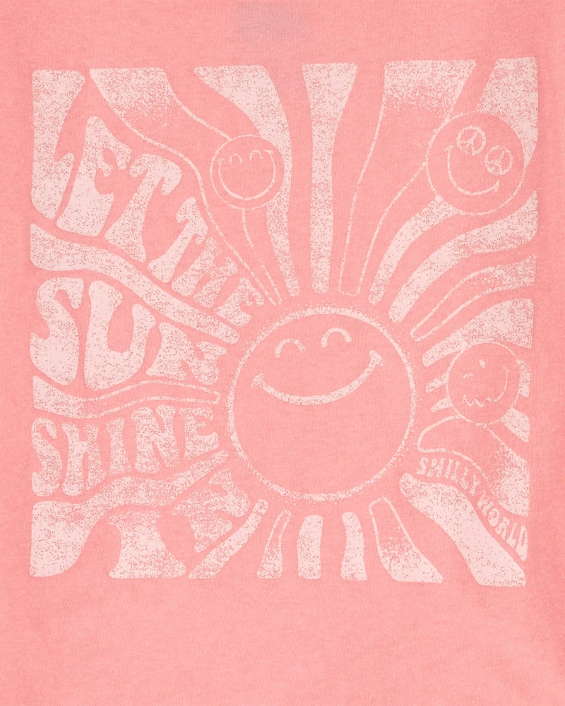 Kid Let the Sun Boxy-Fit Tee