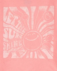 Kid Let the Sun Boxy-Fit Tee
