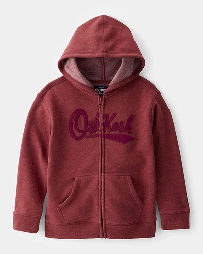 Boys DayDream Fleece Jacket - Red