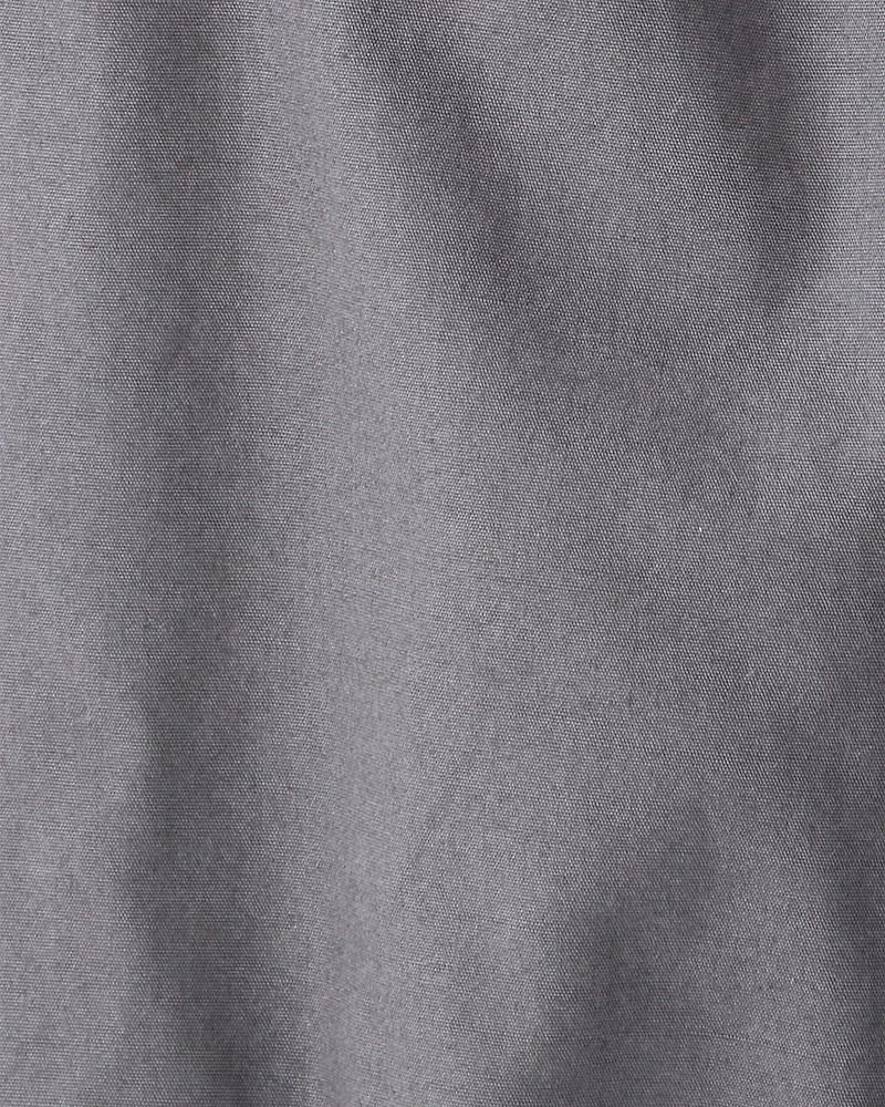 Baby Boy Lined Joggers - Grey