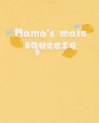 Toddler Girl Mama's Main Graphic Tee