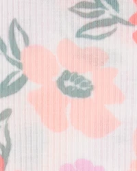 Toddler Girl Floral Loose-Fit 2-Piece Pajamas