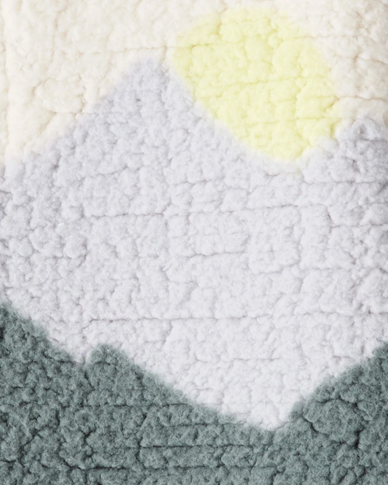 Boys Mountain Quarter-Zip Sherpa Pullover