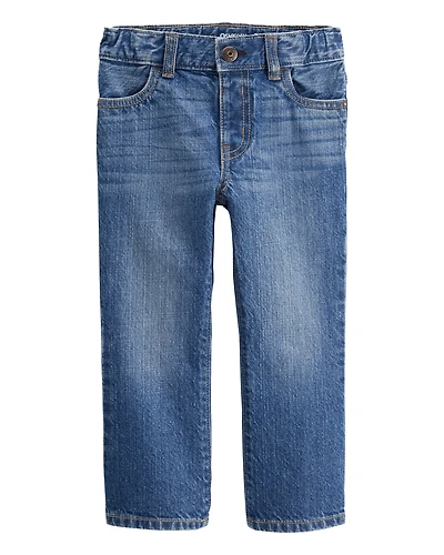 Baby Medium Blue Wash Boot-Cut Jeans
