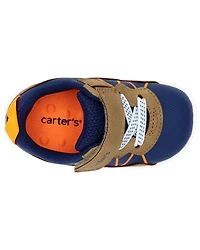 Every Step® First Walker Athletic Sneakers - Navy