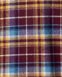 Boys Plaid Hooded Button-Down Shirt