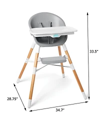 EON 4-in-1 High Chair - Slate Blue