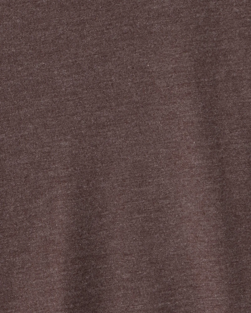 Boys Layered Long-Sleeve T-Shirt - Brown