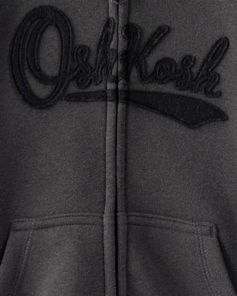 Toddler Boy OshKosh Fleece Logo Zip Jacket