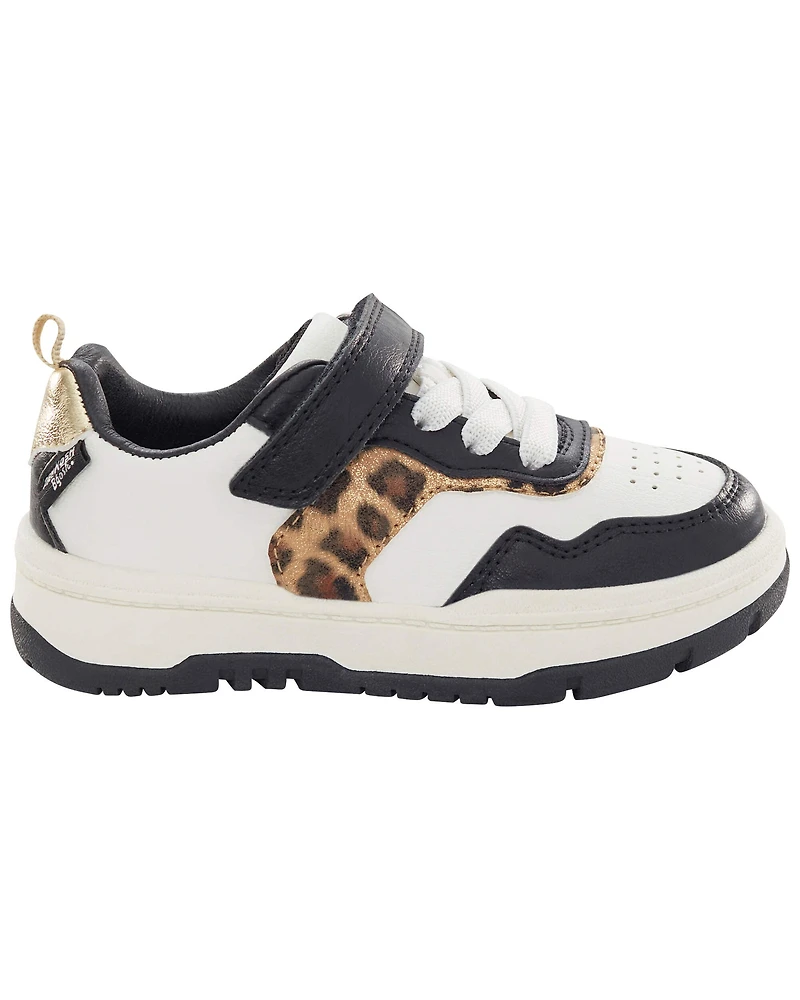 Toddler Cheetah Slip-On Fashion Sneakers