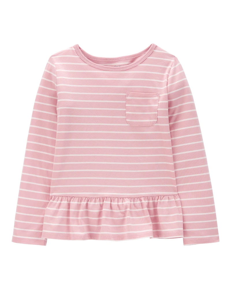 Kid Tie-Front Jersey Tee