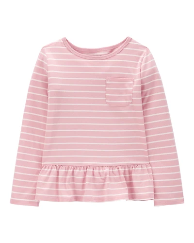 Kid Tie-Front Jersey Tee