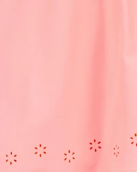 Kid Active Wrap Skort - Coral