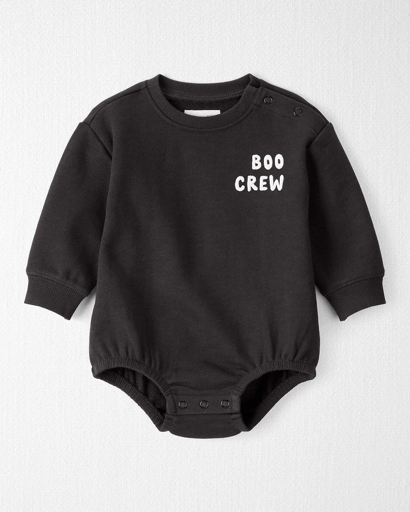 Baby Organic Cotton Boo Crew Bubble