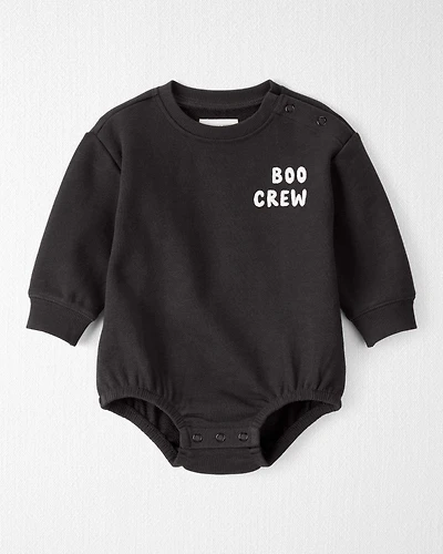 Baby Organic Cotton Boo Crew Bubble