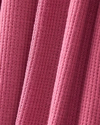 Baby Girl PurelySoft Long-Sleeve 2-Way Zip 1-Piece Pajamas - Pink