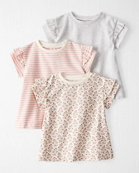Baby 3-Pack Organic Cotton Tops