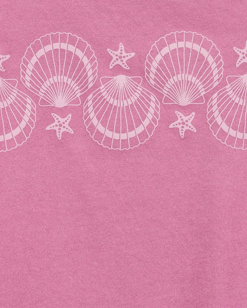 Kid Shell Vintage Muscle Tank - Purple