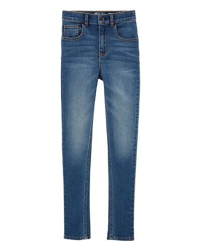 Kid Medium Blue Wash Skinny-Leg Jeans