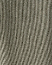 Girls Solid Cotton Ribbed Stretch Leggings - Green