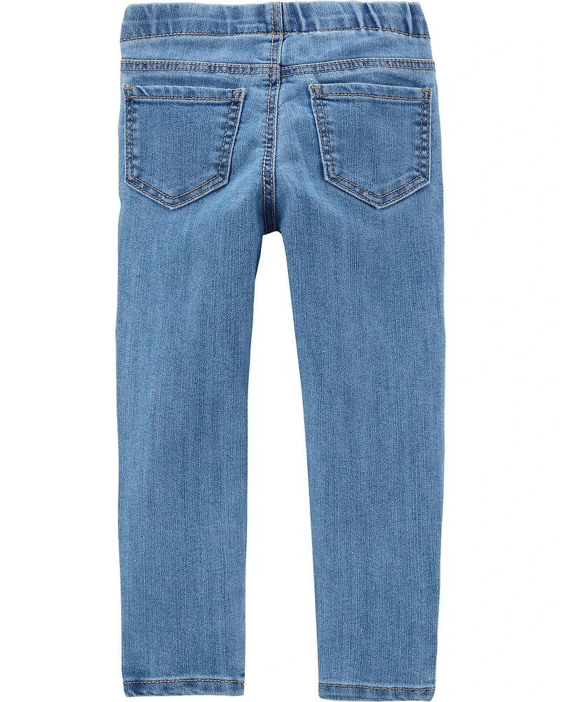 Kid Medium Blue Wash Skinny-Leg Jegging