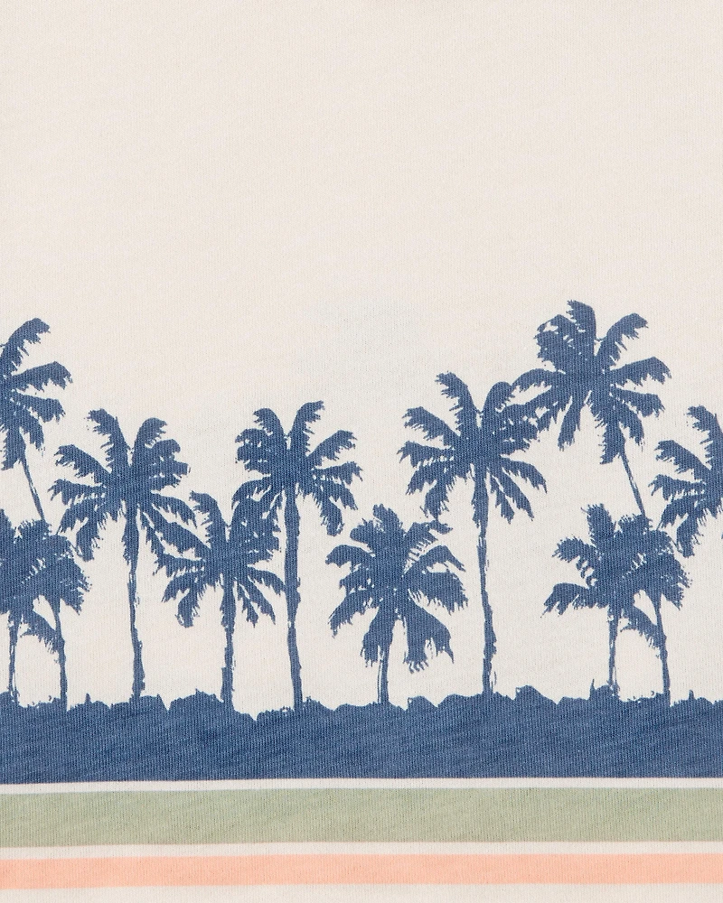 Toddler Palm Tree Print Tank