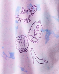 Kid 2-Piece Disney Princess Outfit Set