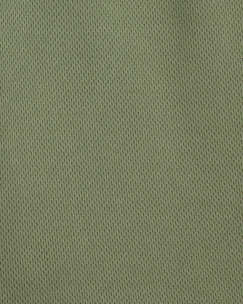 Boys Active Mesh Shorts - Green