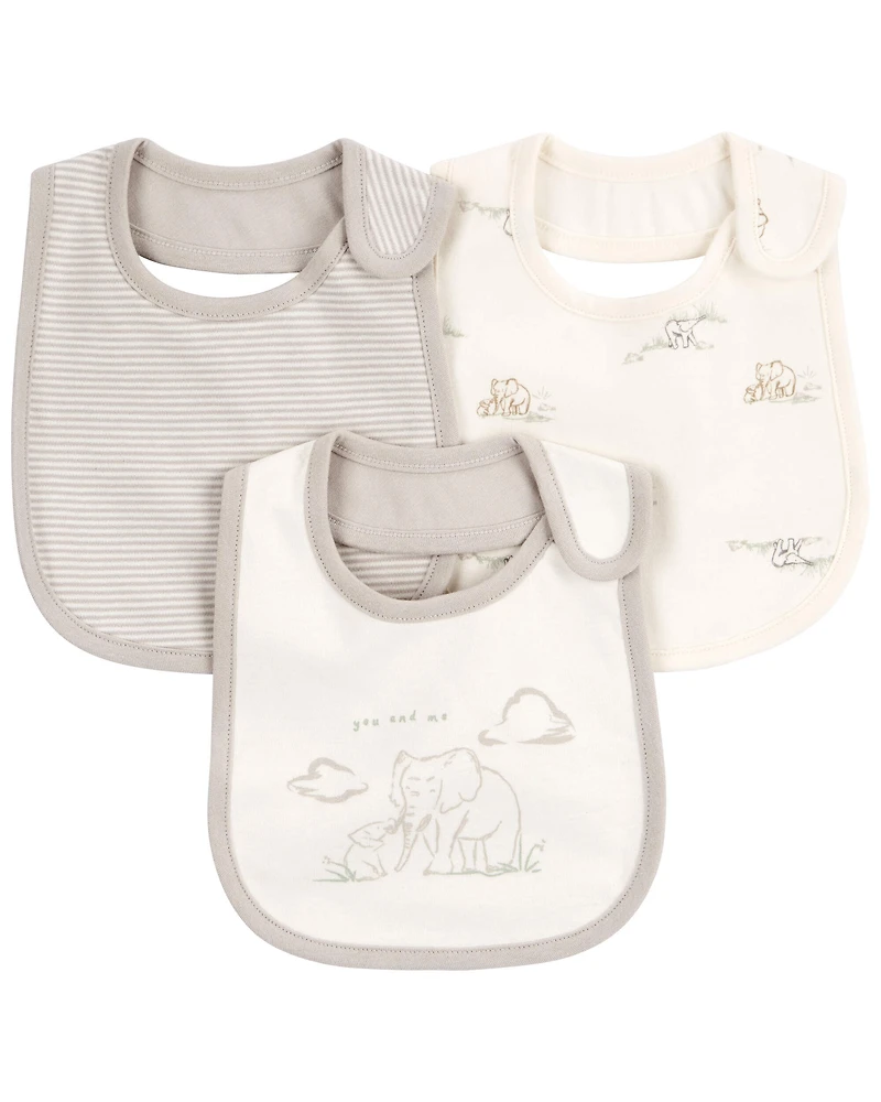 Baby 3-Pack Teething Bibs