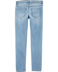 Kid Light Blue Wash Super Skinny-Leg Jeans