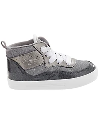 Toddler Glitter High-Top Sneakers