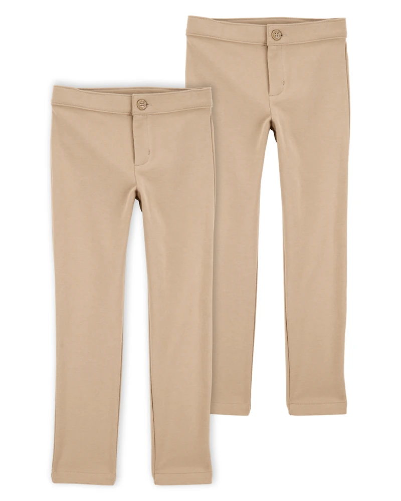 Kid -Pack Ponte Knit Uniform Pants