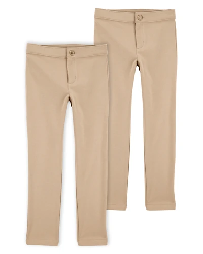 Kid -Pack Ponte Knit Uniform Pants