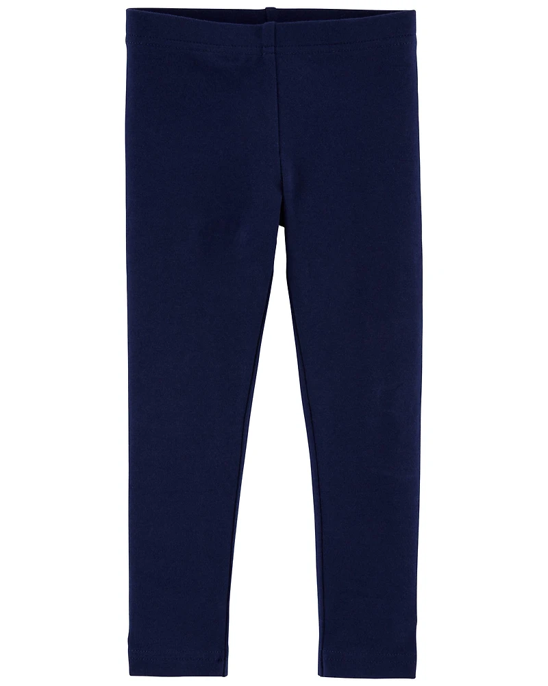 Baby Girl Cotton Stretch Leggings