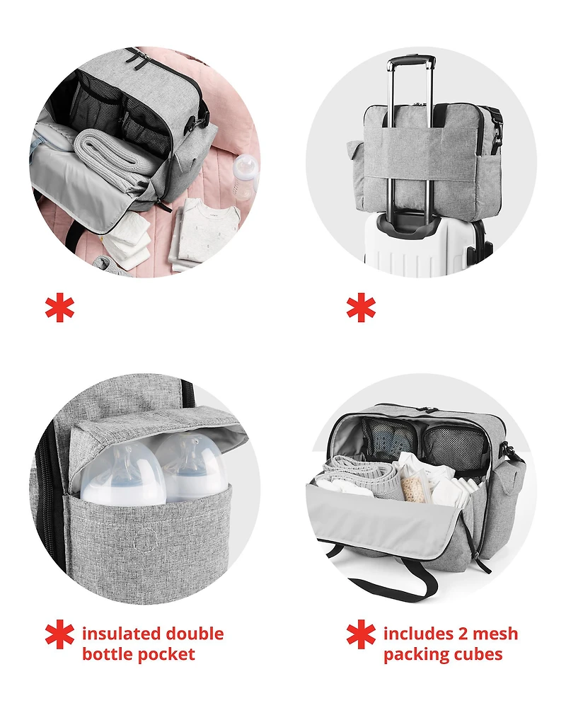 Duo Weekender Diaper Bag