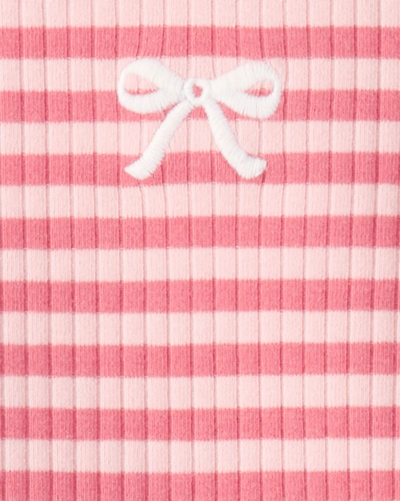 Toddler Girl 2-Pack Long-Sleeve Tops - Blue/Pink