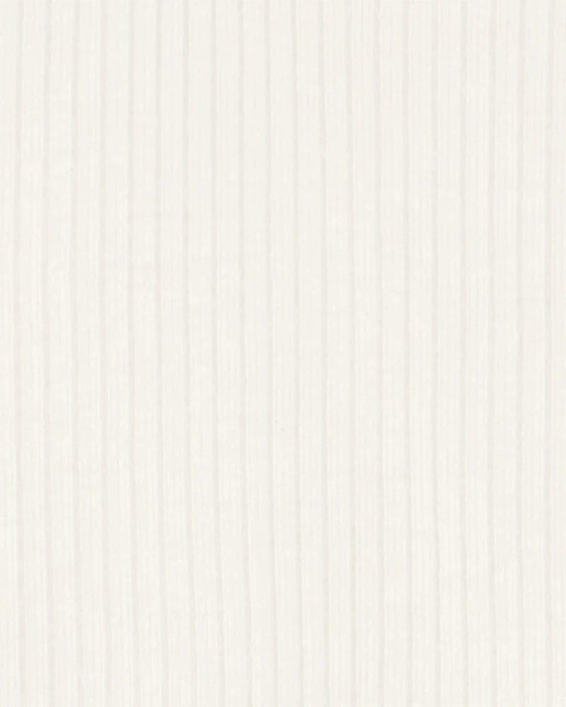 Baby 3-Piece Ribbed Outfit Set - Ivory