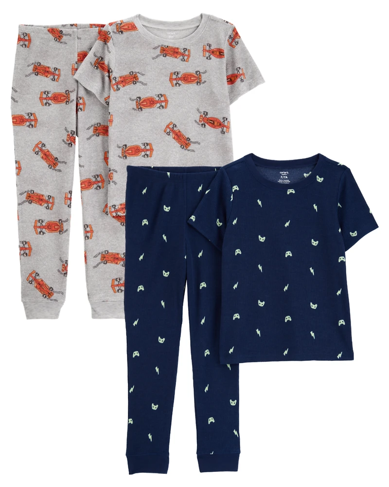 Kid 4-Piece Thermal Pajamas