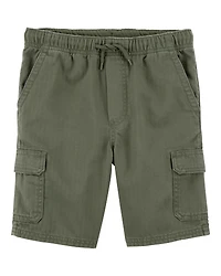 Kid  Cargo Utility Shorts - Olive