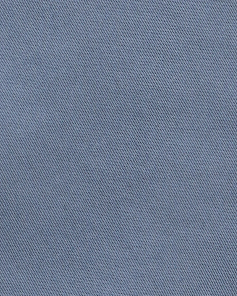 Toddler Flat-Front Shorts - Blue
