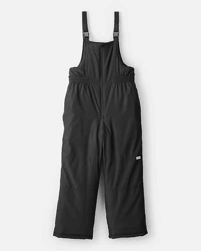Kid Overall Snow Bibs - Black