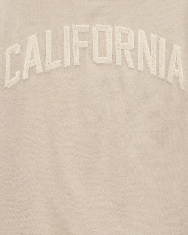 Kid California Graphic Tee - Tan