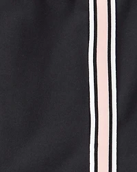 Girls Knit Active Skort - Black